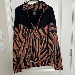 FP Movement by Free People Black and Brown Jacket